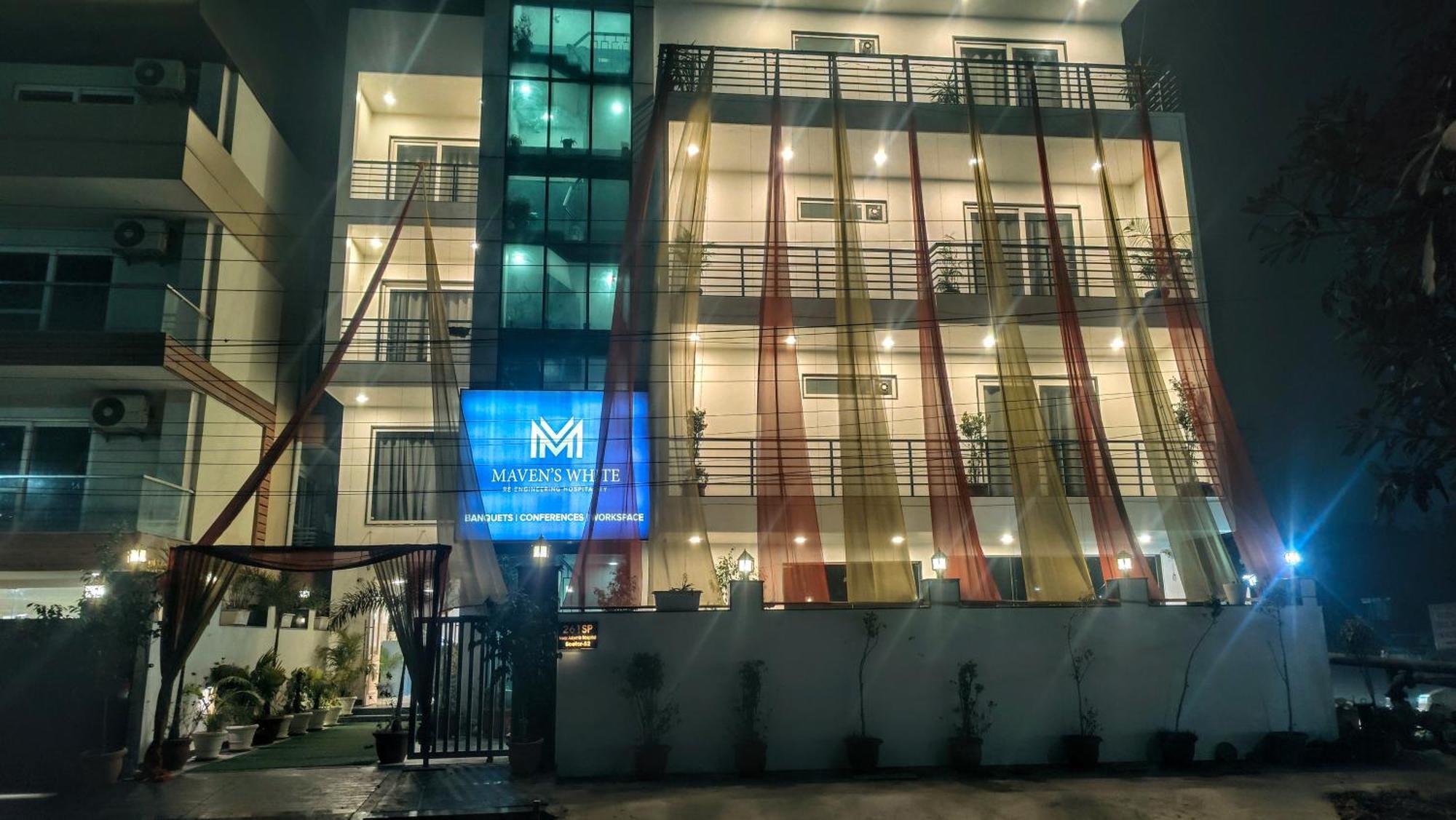 Mavens White Artemis Hospital Road Sector 52 Gurgaon Hotel ภายนอก รูปภาพ